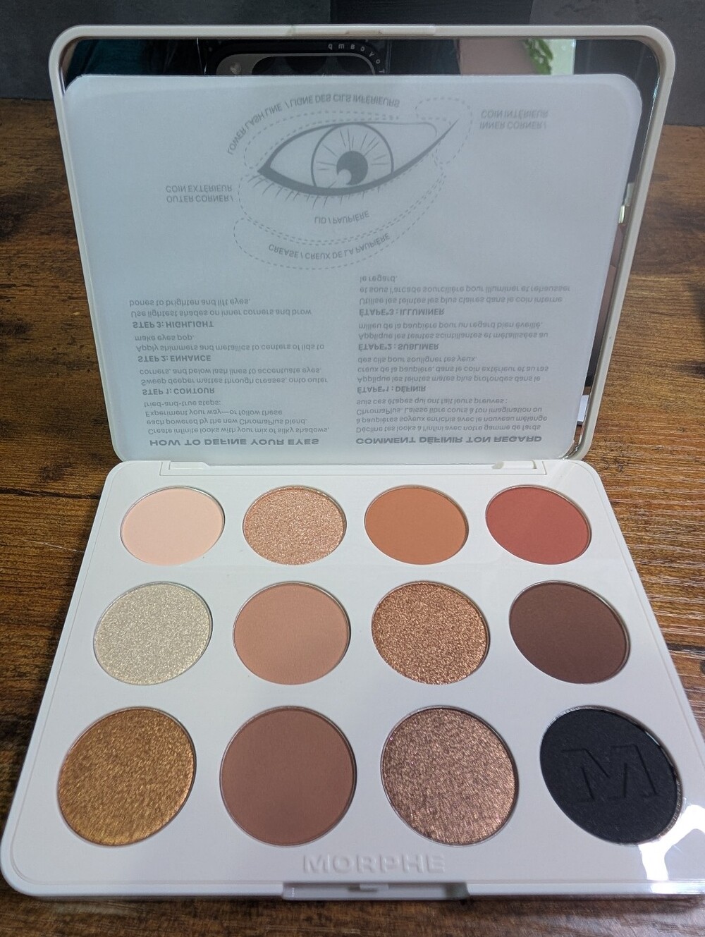 Morphe ChromaPlus Flickering Sands 12-Pan Eyeshadow Palette